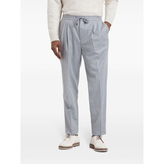 Brunello Cucinelli Trousers Light Grey Trousers Brunello Cucinelli Lavender