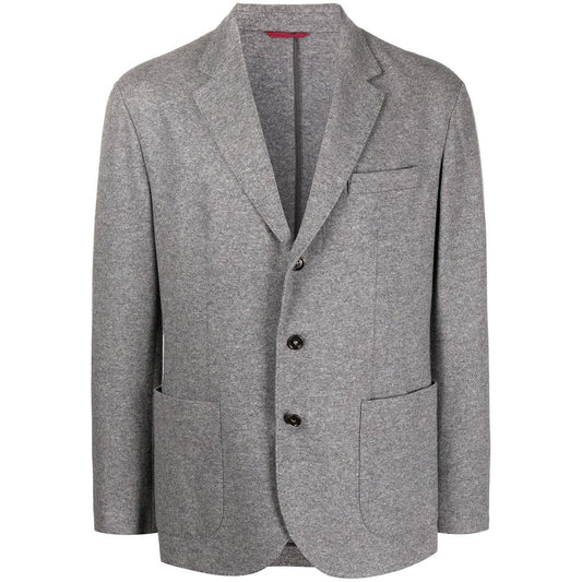 Brunello Cucinelli Jackets Grey Jackets Brunello Cucinelli Light Slate Gray