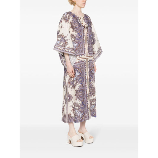 Zimmermann Dresses Purple Dresses Zimmermann White Smoke