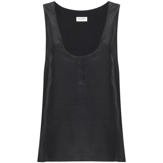Saint Laurent  Top Grey Topwear Saint Laurent Dark Slate Gray