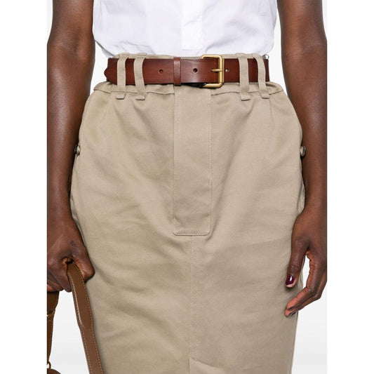 Saint Laurent  Skirts Beige Skirts Saint Laurent Rosy Brown