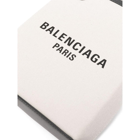 Balenciaga Phone Holder Shoulder Bag Clutches Balenciaga Beige