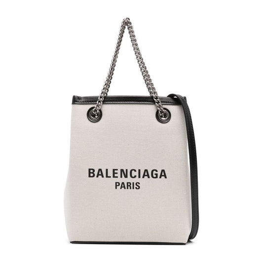 Balenciaga Phone Holder Shoulder Bag Clutches Balenciaga Light Gray