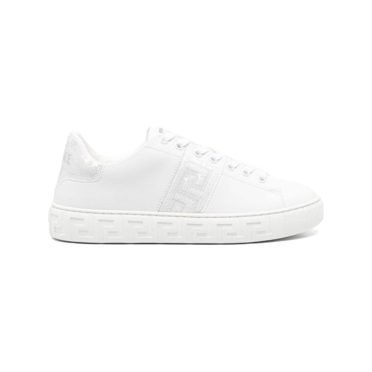 Versace Greca-embellished Sneakers Sneakers Versace Lavender