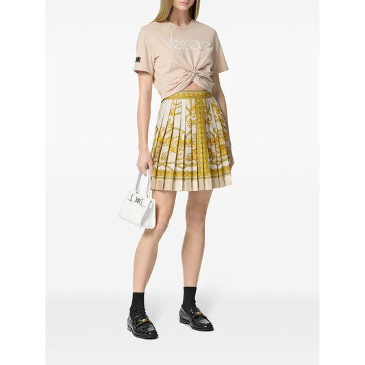 Versace Skirts Golden Skirts Versace White Smoke