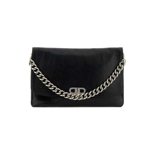 Balenciaga Large BB Soft Shoulder Bag Women in Black Handbag Balenciaga Black
