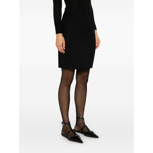 Parosh Skirts Black D620970LEAK24013
