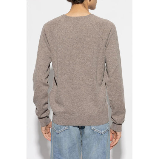 Saint Laurent  Sweaters Dove Grey Topwear Saint Laurent Rosy Brown