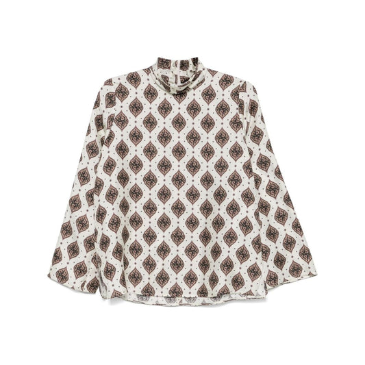 Alberto Biani Sweaters White Topwear Alberto Biani Light Gray