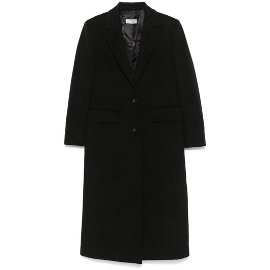 Alberto Biani Coats Black Jackets Alberto Biani Black