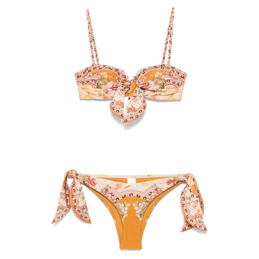 Zimmermann Sea clothing Beige Beachwear & underwear Zimmermann Wheat