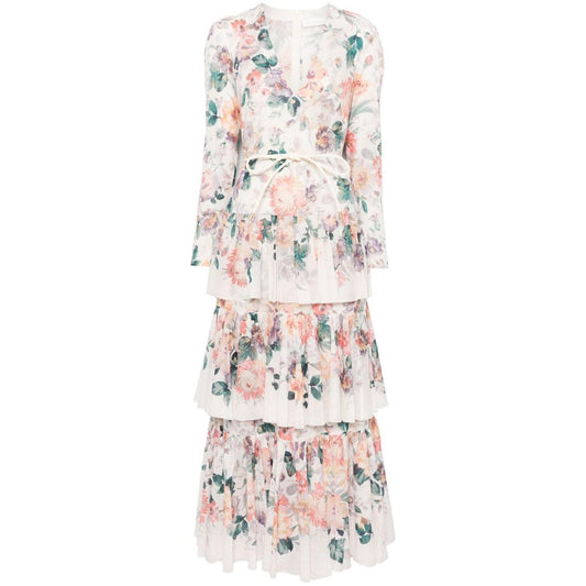Zimmermann Dresses Beige Dresses Zimmermann Light Gray