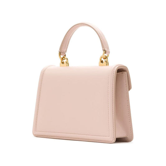Dolce & Gabbana Small Devotion bag in smooth calfskin Handbag Dolce & Gabbana Light Gray