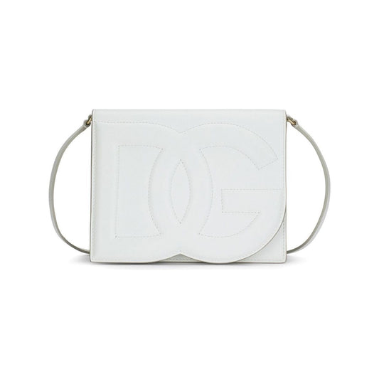 Dolce & Gabbana Calfskin DG Logo crossbody bag Shoulder Dolce & Gabbana Lavender