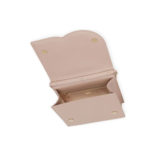 Dolce & Gabbana Calfskin DG Logo crossbody bag Shoulder Dolce & Gabbana Tan