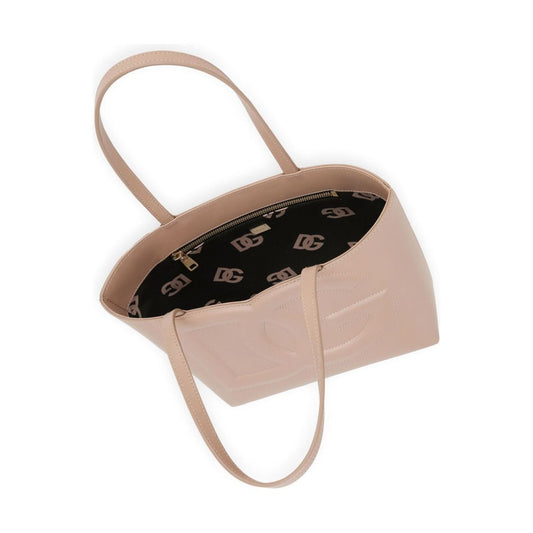 Dolce & Gabbana Small calfskin DG Logo shopper Shopper Dolce & Gabbana Rosy Brown