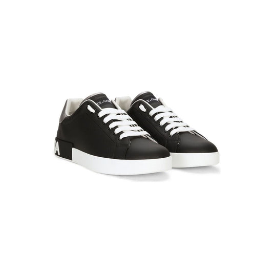 Dolce & Gabbana logo-patch low-top sneakers Sneakers Dolce & Gabbana Dark Slate Gray