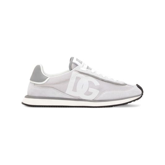 Dolce & Gabbana DG cushion sneakers in mixed materials Sneakers Dolce & Gabbana Light Gray