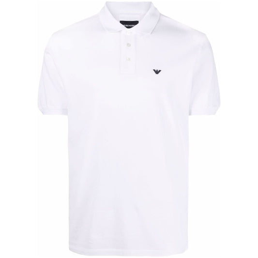 Emporio Armani logo-embroidered polo shirt 8N1FQ21JTKZ0100-P25