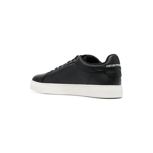 Emporio Armani logo print lace-up sneaker X4X598XF66200002-P25