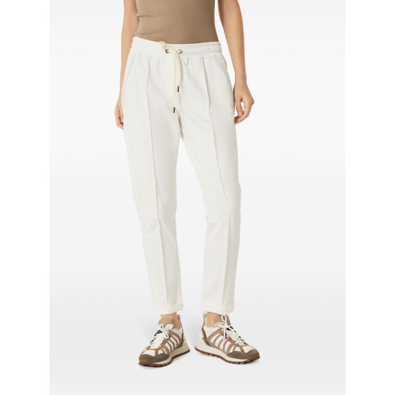 Brunello Cucinelli Trousers White MH827FB799C600-P25