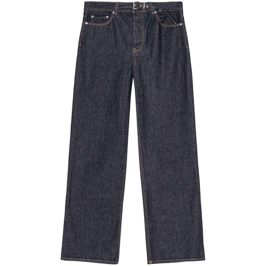 GANNI Jeans Blue Jeans Ganni Dark Slate Gray