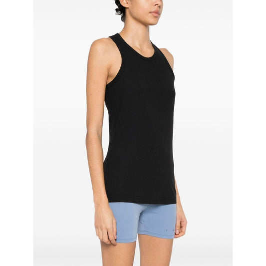 Adidas By Stella McCartney fine ribbed tank top Topwear Adidas By Stella McCartney Black