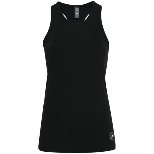 Adidas By Stella McCartney fine ribbed tank top Topwear Adidas By Stella McCartney Black