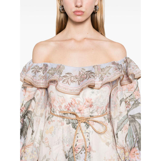 Zimmermann Dresses Beige Dresses Zimmermann Light Gray