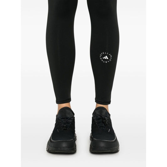 Adidas By Stella McCartney Trousers Black Trousers Adidas By Stella McCartney White Smoke