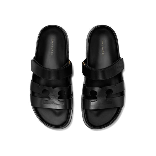 Tory Burch Ines leather slides Sandals Tory Burch Black