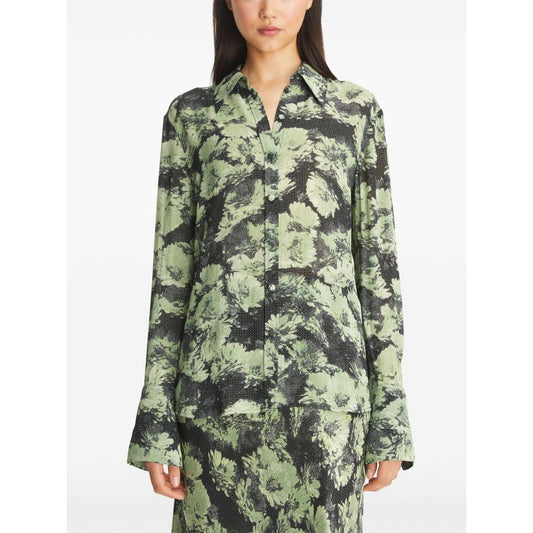 Tory Burch Shirts Green Shirts Tory Burch Dark Slate Gray