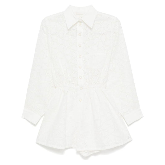 Zimmermann Dresses White Jumpsuits Zimmermann White Smoke