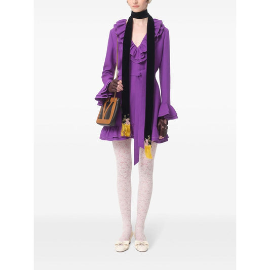 Valentino Dresses Purple Dresses Valentino White Smoke
