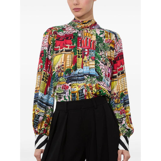 Alice + Olivia Shirts MultiColour Shirts Alice + Olivia Antique White