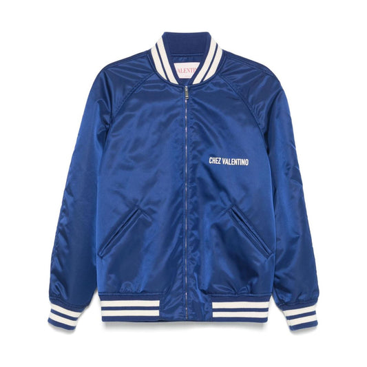 Valentino Coats Blue Jackets Valentino Dark Slate Blue