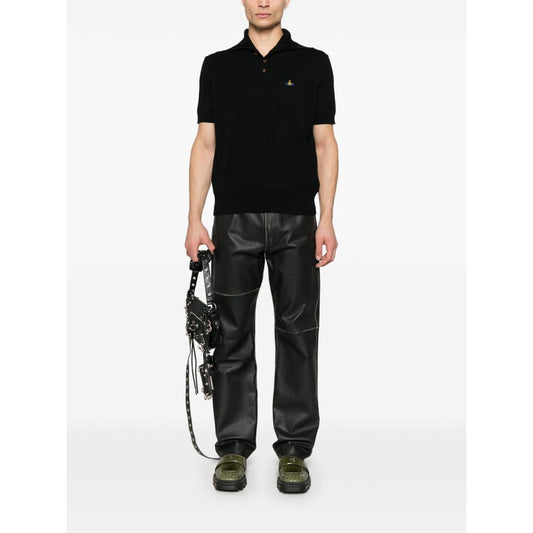 Vivienne Westwood T-shirts and Polos Black Topwear Vivienne Westwood Black
