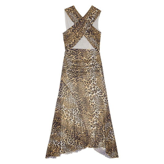 GANNI Dresses Brown Dresses Ganni Dim Gray