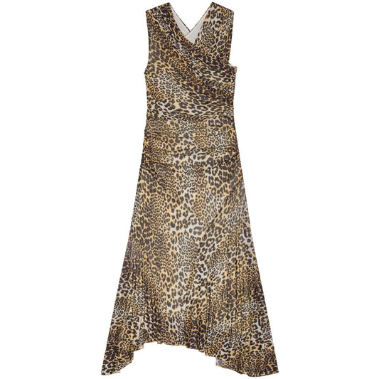 GANNI Dresses Brown Dresses Ganni Dark Olive Green