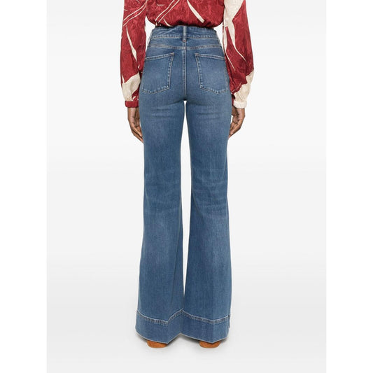 Alice + Olivia Jeans Blue Jeans Alice + Olivia White Smoke