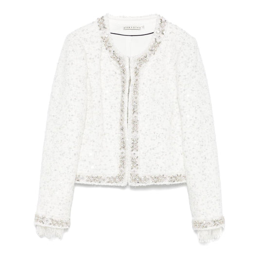 Alice + Olivia Jackets White Jackets Alice + Olivia White Smoke