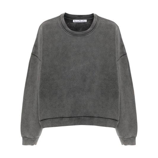 Acne Studios logo label sweatshirt Topwear Acne Studios Dim Gray