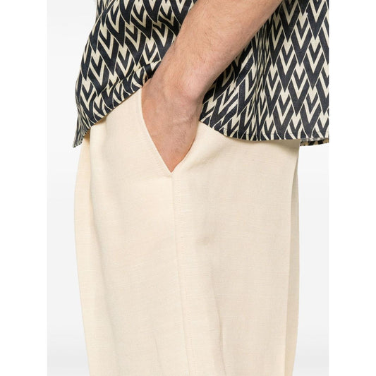 Valentino embossed shorts Short trousers Valentino Antique White