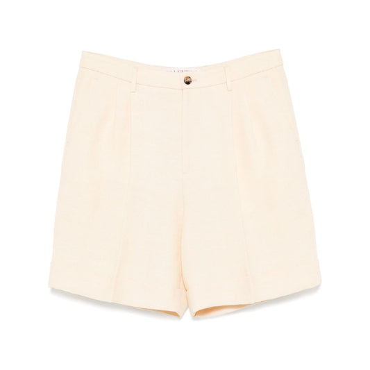 Valentino embossed shorts Short trousers Valentino Beige