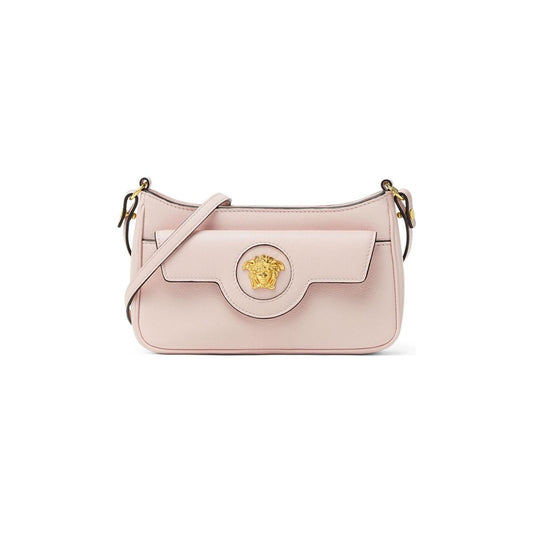Versace La Medusa Cross Body Bag Clutches Versace Light Gray
