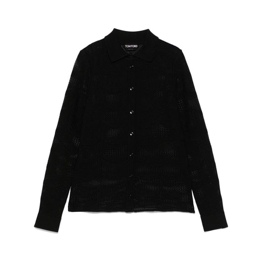 Tom Ford cotton & silk shirt Shirts Tom Ford Black