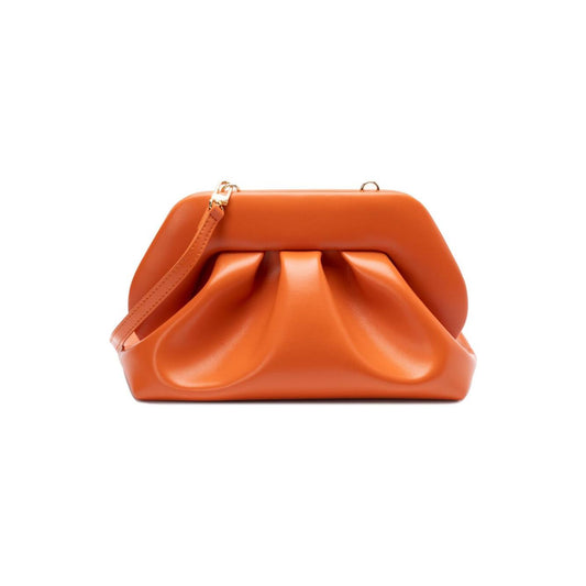 Themoire' Vegan leather clutch bag Clutches Themoire' Chocolate
