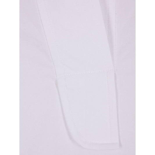 Alberto Biani V-neck cotton shirt Shirts Alberto Biani Light Gray