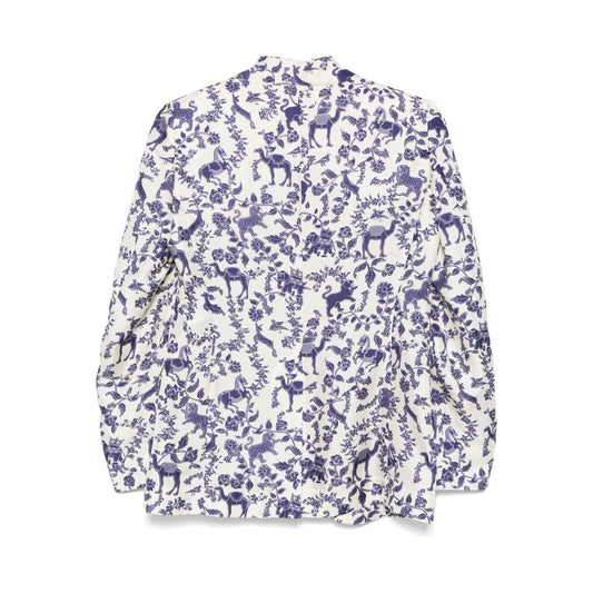 Alberto Biani printed blazer Jackets Alberto Biani Light Gray