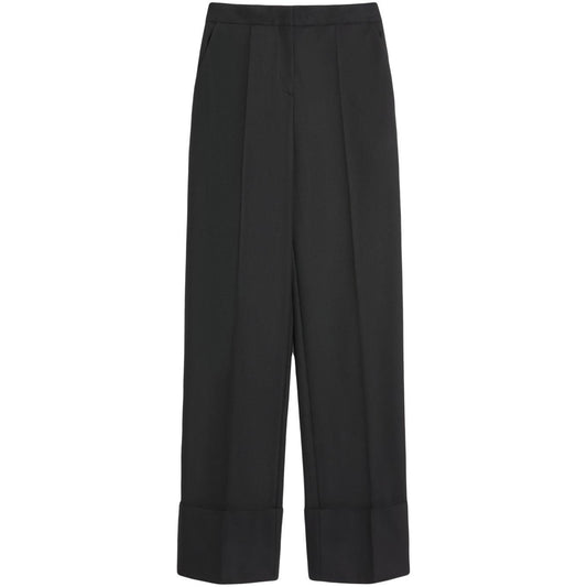 Valentino virgin wool pants Trousers Valentino Dark Slate Gray